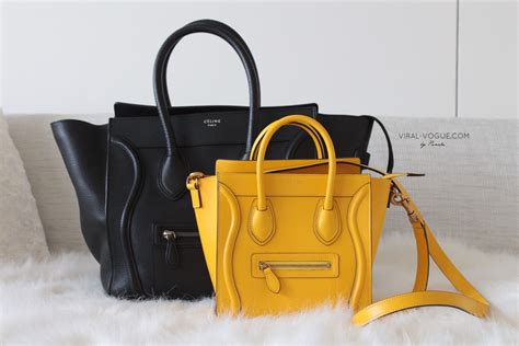 celine nano measurements|Celine Luggage Tote Size Comparison .